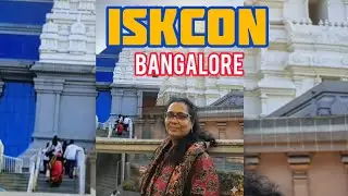 ISKCON TEMPLE BANGALORE VLOG|The Largest Krishna Temple| Iskcon Bangalore| Bengaluru Tourist place |