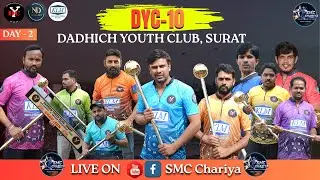 DAY -2 Night | DYC - 10 | Dadhich Youth Club,Surat | Tennis Ball Cricket Tournament | 10 January2026