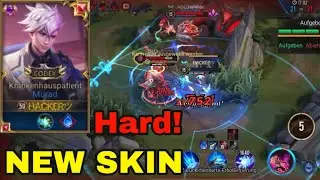 Murad + New Skin Solo Lane! I try my best for win! Hard Ranked Game! Arena of Valor