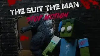 Godzilla suit the man stop motion