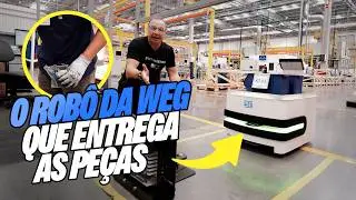 Como a WEG Usa Rob&ocirc;s Aut&ocirc;nomos para Otimizar a Log&iacute;stica Interna | Intralog&iacute;stica 4.0