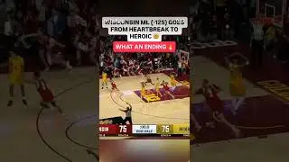 How Wisconsin Beat Minnesota In College Basketball!!! #basketball #collegebasketball