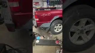 Rust repair. #rust #repair #pennsylvania #mechanic #bodywork #fordranger