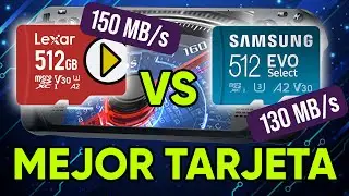 MicroSD Lexar vs Samsung EVO 512GB⚡ Mejor tarjeta para Steam Deck