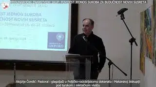 Alojzije Čondić, predavanje, skup Povijest jednog sukoba za budućnost novih susreta(Klis,18.1.2024.)