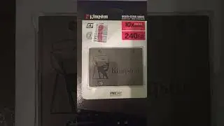 Kingston SSD 240 GB UNBOXING part 1 #kingston #ssd #unboxing #nararev