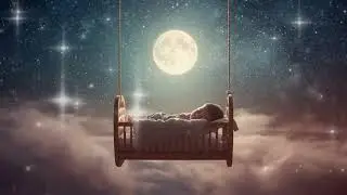 Moon and Stars Lullaby for Babies, Soothing Voice & Relaxing Sleep Music 1091225
