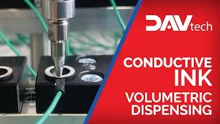 Dosatura volumetrica inchiostro conduttivo | Electrical conductive ink volumetric dispensing