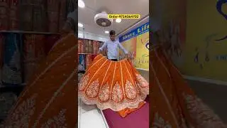 Lehenga wholesale market in Surat | Designer handwork lehenga | #explore #trending #fashion #viral