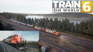 Train Sim World 6 Kanadas RENNSTRECKE für GÜTERZÜGE | TSW 6 Oakville Subdivision Gameplay