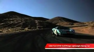1968 Ford GT40 Gulf/Mirage Lightweight Racing Car - Short Version