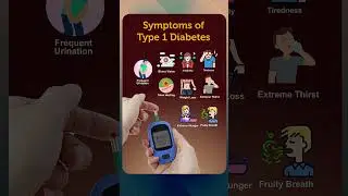 Symptoms of Type 1 Diabetes #healthyfood ,#shorts ,#healthtips ,#shortsvideo