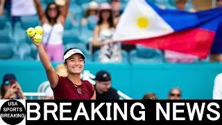 Alex Eala in action at home WTA adds Philippine stop