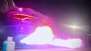HOW TO MAKE YOUR CAR SHOOT PURPLE FLAMES