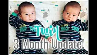 3 Month Twin + Postpartum Update! C-Section Recovery, Breast Feeding & Sleep Schedule!