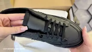 Кеды Converse Sport Casual Faux Leather A11717C - распаковка
