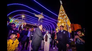 ALCALDE   DA LA BIENVENIDA A LA NAVIDAD CON EL ENCENDIDO DE MÁS DE 10 MILLONES DE LUMINARIAS