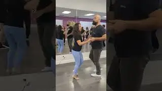 Level 1 Salsa ✨ Is Antonio on 1 & 5 or the &'s before? 👀💃🕺 #salsa #salsaon2 #socialdance