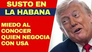 SUSTO EN LA HABANA: dictadura en Cuba con miedo al saber quien está en diálogo con USA en Venezuela