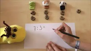 Erkl&auml;rvideo: Teilen mit Rest mit Mathe-Flip