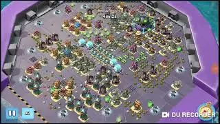Chinese new year crab stage 41.42(2hit).boom beach. Mega crab