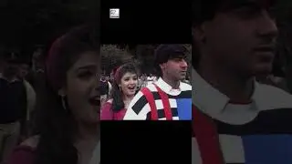 On The Sets Of Dilwale (1994) - Ajay Devgn, Raveena, Suniel Shetty #shorts #viral #viralshorts #yt