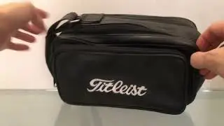Tas Golf Pouch Bag Serbaguna | Digital Gadget Compact Hand Bag | Titleist Double Pocket Import