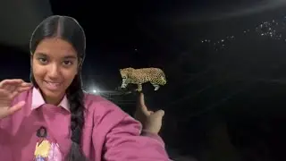 Leopard 🐆 in our house 😱 | Laksha Joshi