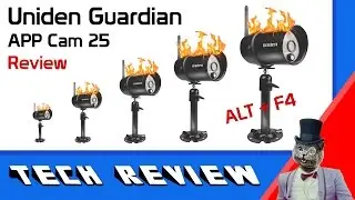 Uniden Guardian APP Cam 25 Enabled Weatherproof HD Review | Tech Man Pat