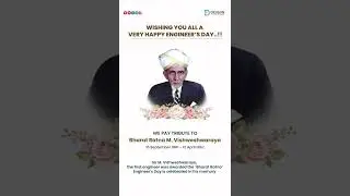 Engineers day Animated Video | Engineers day status | Engineering video | Mokshagundam Visvesvaraya