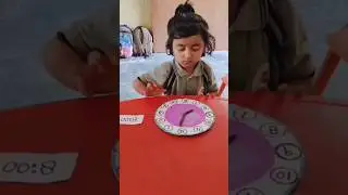 Ukg class clock time activity #school #clock #time #today #activity