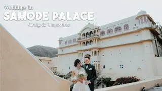 Royal Destination Weddings At Samode Palace, India | Craig & Tanushree | The Candid House | Jaipur