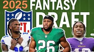 2025 Fantasy Football Draft &ndash; Live Picks & Reactions!