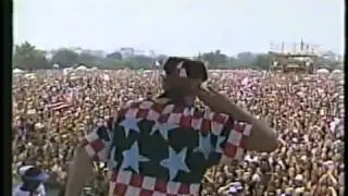 Ringo Starr and Bill Marshall playing with The Beach Boys July 4th 1984