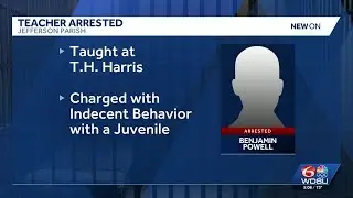 Former Jefferson Parish teacher arrested, accused of trying to kiss a student