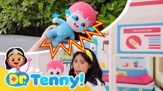 Emergency! Calling Doctor Tenny👩&zwj;⚕️ | Boo Boo Song | Hospital Play | Nursery Rhymes | Hey Tenny!