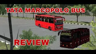 TATA MARCOPOLO  24 SEATER REVIEW | BUSSID | #keralatouristbus #bussid