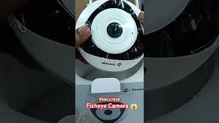 Secureye Fisheye 5MP CCTV camera.  #song #secureye #eyespy #risingcamera #teamviewer #stickupcam