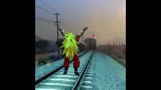 Goku Anime Mod In Gta V #shorts #gta5