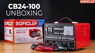 Chargeur de batterie 12-24v / 40-100 Ah SOFICLEF CB24-100