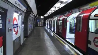 Victoria Line 2009TS 11007 At Blackhorse Road