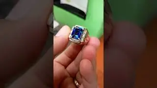 King Safir #permata #ceylon #labcreateddiamond