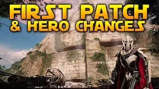 FIRST PATCH LIVE & HERO CHANGES - Star Wars Battlefront 2