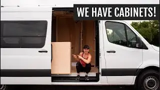 Building our Sprinter Van Cabinets | Van Build Series