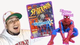 WALMART EXCLUSIVE RETRO ANIMATED SERIES SPIDER-MAN REVEAL