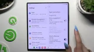 How to Activate the Gboard Suggestion Strip in SAMSUNG Galaxy Z Fold 6