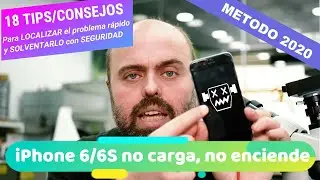 iPhone 6 no CARGA ni ENCIENDE (como REPARARLO 2020)