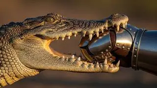 Could a crocodile bite through a knight&rsquo;s armor? I&rsquo;m shocked. Simulation