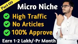 Profitable Micro Niche For Beginners Without Articles || Blog Niche Ideas