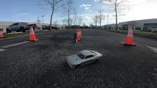 132ft Traxxas Drag slash's 2wd on 2s Lipo MaxxAmp!